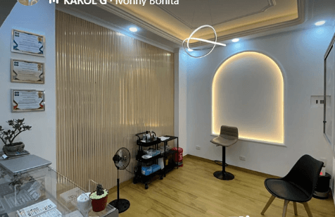 Sala de perforación del estudio Elis